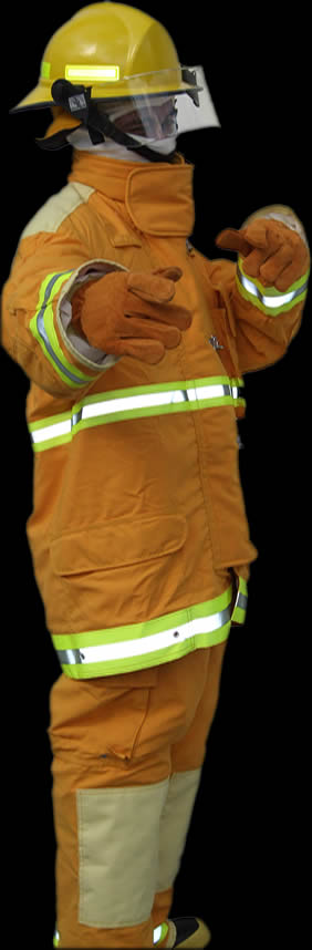 TRAJE DE BOMBERO